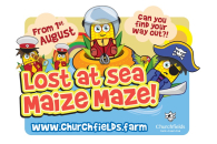 Churchfields Maize Maze Logo 2024